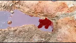 Red Water Waterfall