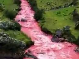 Red Water Waterfall