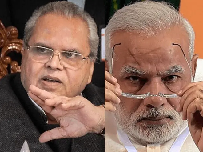 CBI Raid on Satypal Malik: मोदी के खिलाफ मुखर रहे मलिक पर सीबीआई का छापा, करोड़ों रुपए के घोटाले का आरोप