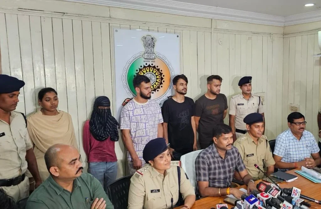 Big drug network exposed in Raipur: राजधानी रायपुर में नशे के बड़े नेटवर्क का खुलासा, शैमराक होटल व धोतरे फार्म से गैंग गिरफ्तार