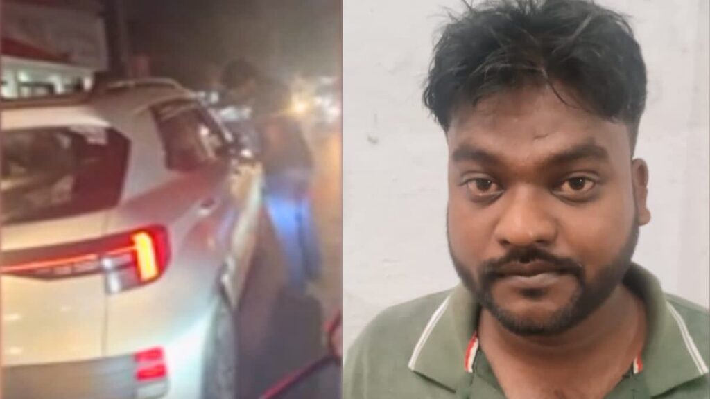 HIT AND RUN CASE KANPUR : कानपुर में सिंचाई विभाग के कर्मचारी को कार सवार ने मारी टक्कर, देखिये मौत का LIVE वीडियो