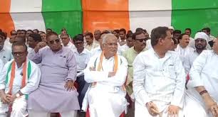 Congress protest in CG: बलौदाबाजार हिंसा को लेकर प्रदेश स्तरीय कांग्रेस का धरना प्रदर्शन, कांग्रेस का आरोपों पर पुलिस ने भी मांगे सबूत