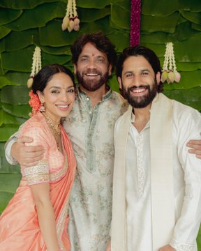 Naga Chaitanya engaged with actress Shobhita Dhulipala: फिल्म ‘थांडेल‘ से पहले साउथ स्टार नागा चैतन्य ने एक्ट्रेस शोभिता धुलिपाला से की सगाई