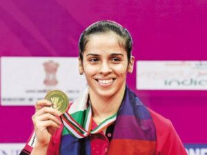 2012 में लंदन ओलंपिक में महिला सिंगल्स में कांस्य पदक जीता