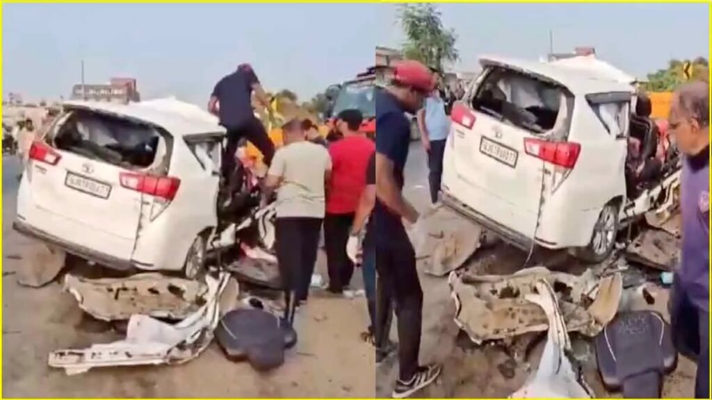 Gujarat Sabarkantha Road Accident : गुजरात के साबरकांठा में कार-ट्रक की जोरदार टक्कर, हादसे में 7 की मौत, 1 घायल