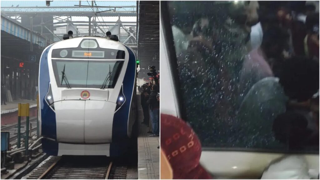 Vande Bharat : वाराणसी से दिल्ली आ रही वंदे भारत ट्रेन पर पथराव करने वाला गिरफ्तार, यात्रियों में मचा हड़कंप