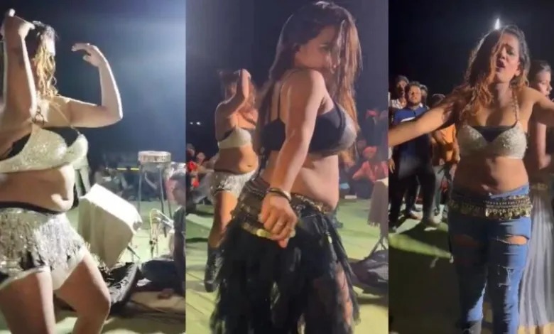 Obscene dance : नवरात्री में भक्ति और आस्था के साथ खिलवाड़, मैनपाट दुर्गा पंडाल में सांस्कृतिक कार्यक्रम में महिलाओं का अश्लील और फूहड़ डांस, बिना अनुमति किया गया था आयोजन