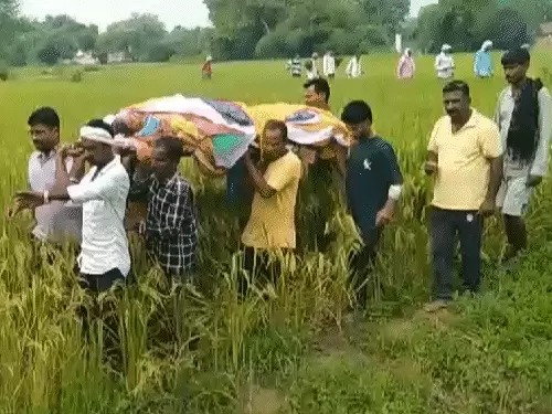 Chhattisgarh news:शमशान के रास्तों पर दबंगो का अवैध कब्जा, खेतों से होकर शव यात्रा निकालने को मजबूर ग्रामीण, देखें VIDEO”