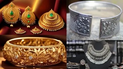 Gold and Silver Rate: दिवाली से पहले सस्ता हुआ सोना, चांदी के रेट में उछाल, ऐसे करे शुध्द सोने की पहचान