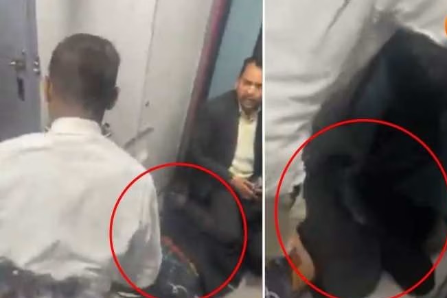 Amritsar to Katihar Train Video : रेल में मानवता शर्मसार, ट्रेन में टीटीई और अटेंडेंट द्वारा यात्री को बेरहमी से पीटने का वीडियो वायरल! तमाशबीन बने रहे अन्य यात्री….