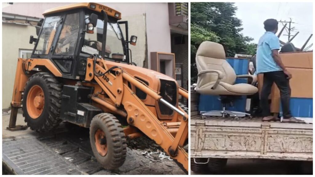 Tomar Brothers : फरार तोमर बंधुओं के अवैध निर्माण पर चला बुलडोजर…! पुलिस और निगम की संयुक्त कार्रवाई