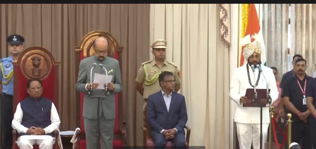 CM Sai Cabinet Expansion :  छत्तीसगढ़ में साय कैबिनेट का विस्तार…तीन नए मंत्रियों ने ली शपथ…विभागों का बंटवारा आज