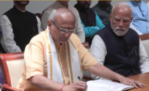 Vice President Election 2025: NDA उम्मीदवार सीपी राधाकृष्णन ने उपराष्ट्रपति पद के लिए भरा नामांकन, पीएम मोदी बने प्रस्तावक