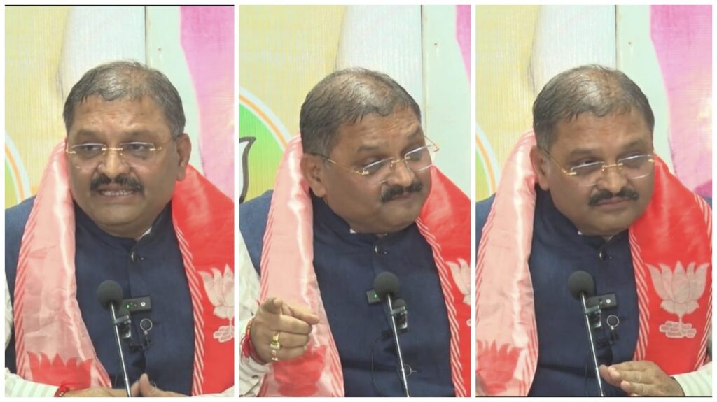 BJP ki PC : संसद सत्र-वोट चोरी और विपक्ष के प्रदर्शन पर BJP सांसद संतोष पांडे ने विपक्ष पर साधा निशाना…यहां सुनिए VIDEO