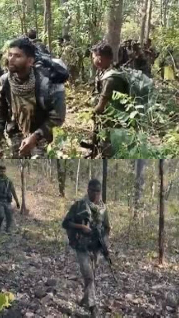 CG Naxal News: छत्तीसगढ़-महाराष्ट्र बॉर्डर म एनकाउंटर, चार नक्सली मार गिराए गे