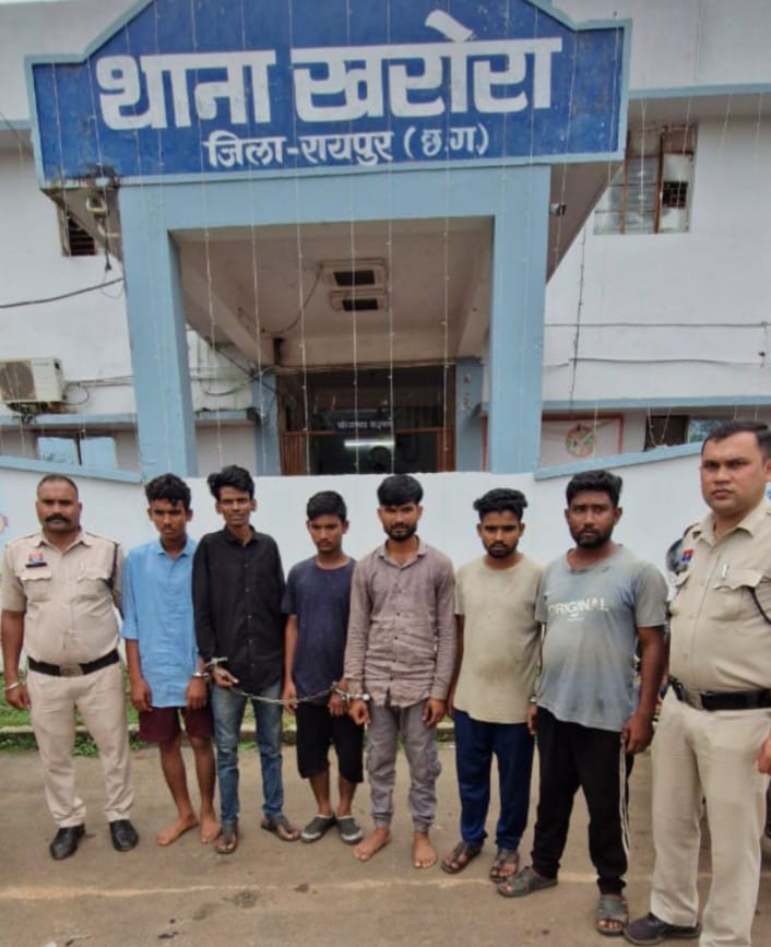 Goat Theft Gang : बकरी चोरी गिरोह का पर्दाफाश…! आधा दर्जन आरोपी गिरफ्तार…6.5 लाख का माल जब्त