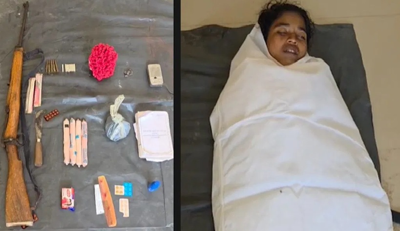 Female Naxalites Killed : सुकमा में मुठभेड़…! 5 लाख की ईनामी महिला नक्सली ढेर…भारी मात्रा में विस्फोटक बरामद