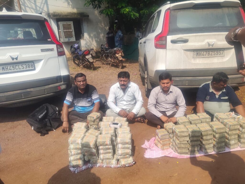Police Action : दुर्ग पुलिस ने पकड़ी नोटों की बड़ी खेप… 6 करोड़ 60 लाख रुपए नगद बरामद…4 अरेस्ट…यहां देखें