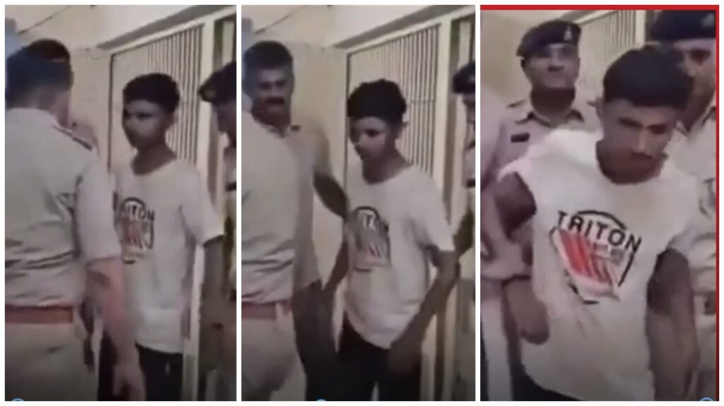 Rape Accused : पुलिस ने ऐसा क्या कहा…? रेप का आरोपी लगा लंगड़ाने…यकीन न हो तो यहां देखें VIDEO