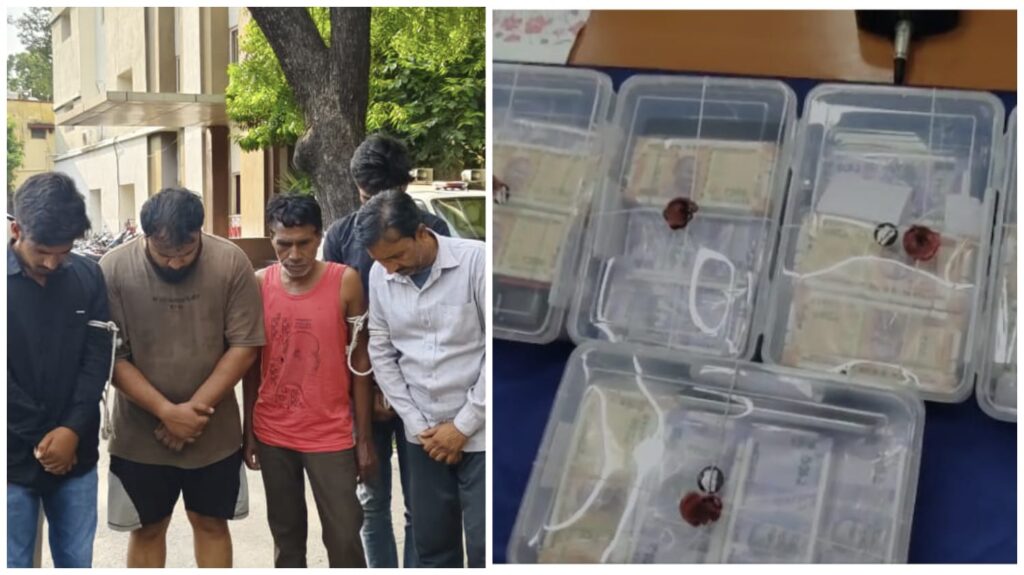 Nakli Notes : थोड़ी सी भी देरी और बाजार में खप जाते 4 लाख के नकली नोट…पुलिस ने मंसूबों पर फेरा पानी…5 गिरफ्तार…यहां देखें VIDEO