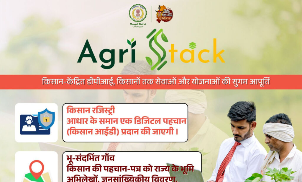 CG Agristack: Agristack portal will become the digital identity of farmers, registration is mandatory by October 31