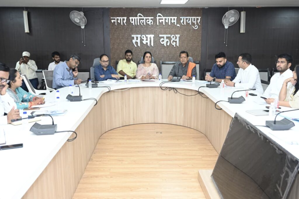 Raipur Municipal Corporation : महापौर मीनल चौबे की सख्ती…! नक्शा पासिंग प्रक्रिया में पारदर्शिता और जवाबदेही सुनिश्चित करने के निर्देश