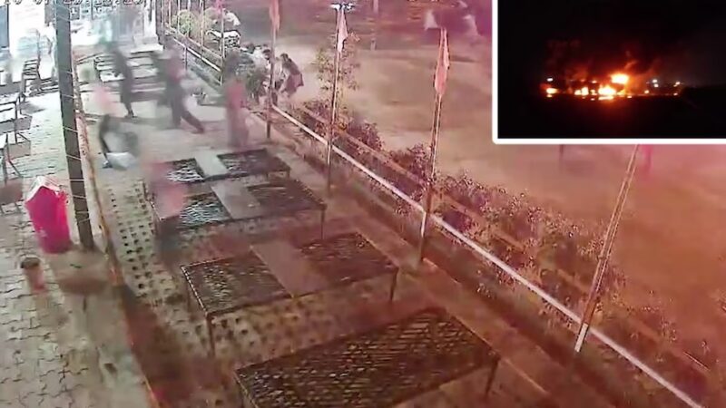Explosion on Highway : 200 गैस सिलेंडरों में धमाके का Live CCTV…! जयपुर-अजमेर हाइवे पर खौफनाक मंजर…यहां देखें Video