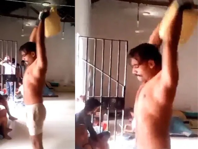 Raipur Central Jail: Gym, selfies, and video calls in the jail...! Questions raised about Raipur jail security... Assistant Jail Superintendent suspended.