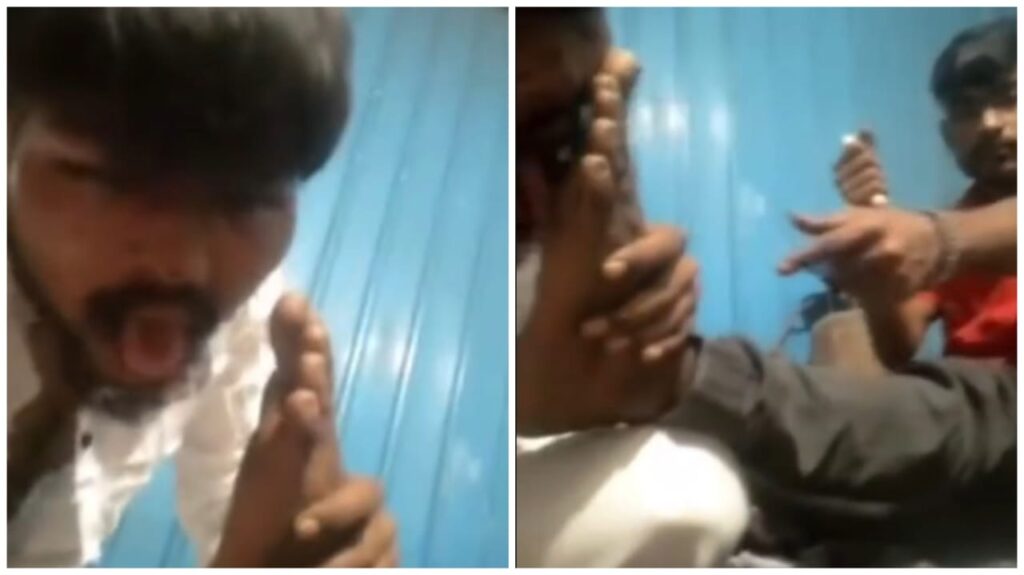 Cruelty to a Youth : बाल खींचे और पैर के तलवे चटवाए…! चाकू की नोक पर युवक से क्रूरता…परिवार ने थाने में लगाई गुहार…यहां देखें Video