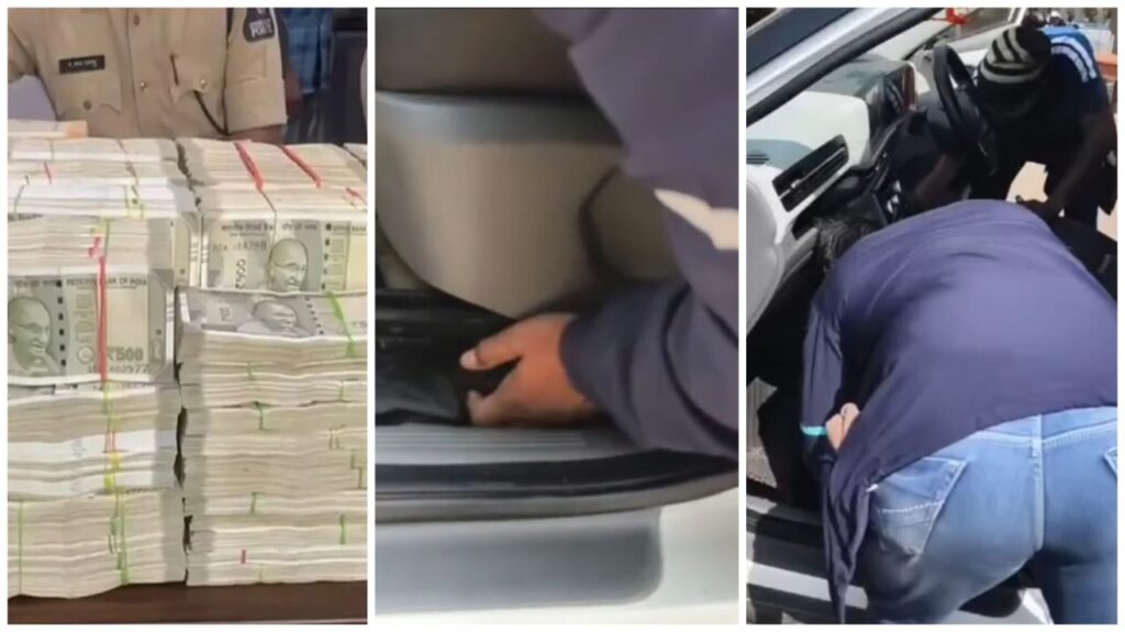 Cash Worth Crores Seized : बालोद में 3 करोड़ रुपये से अधिक नकदी जब्त…! सीटों के नीचे गुप्त लॉकर बनाकर छिपाई नकदी…यहां देखें Video