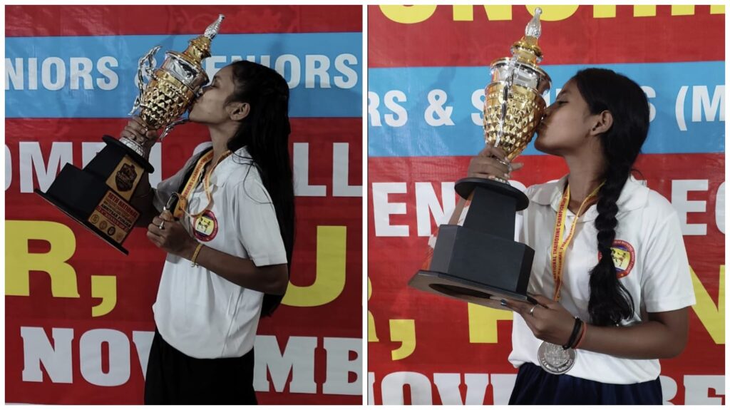 National Thai Boxing Champ: Chhattisgarh's daughters put on a strong performance in Thai boxing...won 7 gold, 7 silver and 1 bronze medals...secured third place overall.