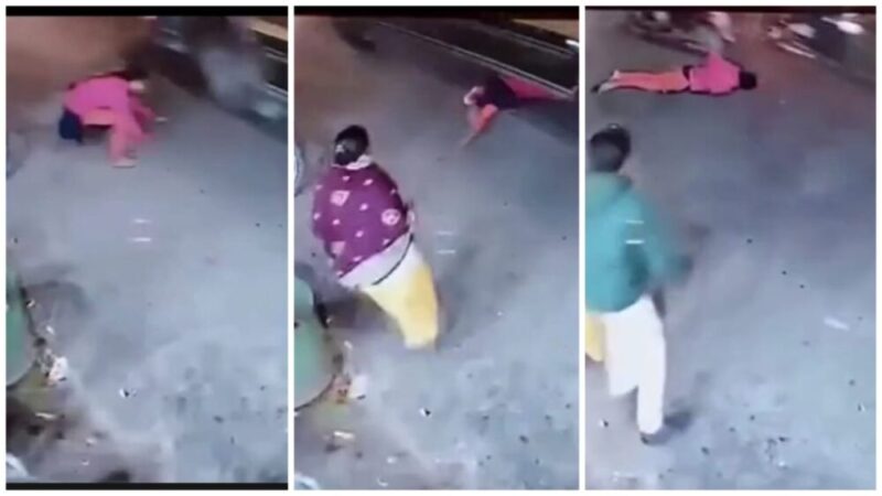 Girl Jumps in Front of Truck: While eating a samosa, a young woman suddenly jumped in front of a truck… her condition is critical… watch the horrifying video here.