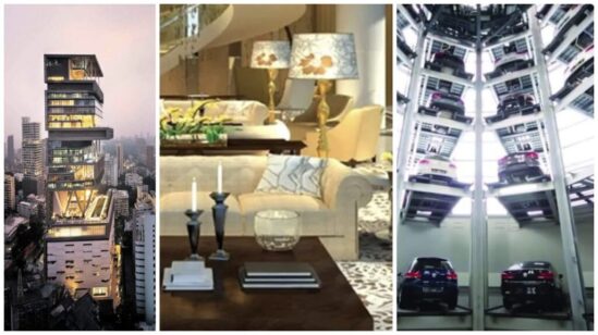 Skyscraper Antilia : मुकेश अंबानी का एंटीलिया…! 27 मंज़िलों की अनदेखी बातें…6 फ्लोर की कार पार्किंग…600 स्टाफ…यहां देखें 1 से लेकर 27 फ्लोर की एक-एक डिटेल्स