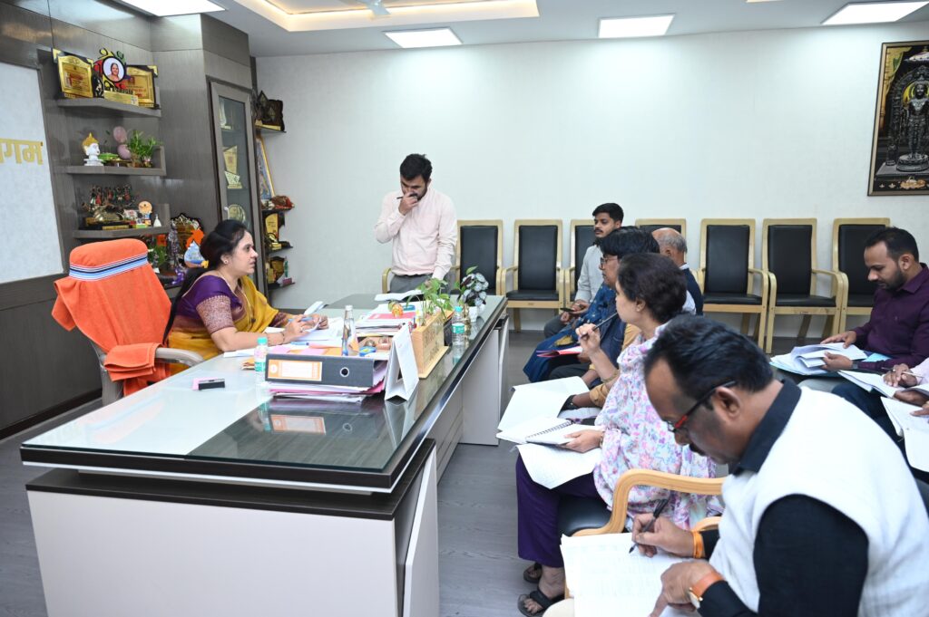 Mayor मीनल चौबे एक्शन मोड में…बड़े संपत्तिकर बकायादारों पर अब टूटेगा नगर निगम का हंटर…