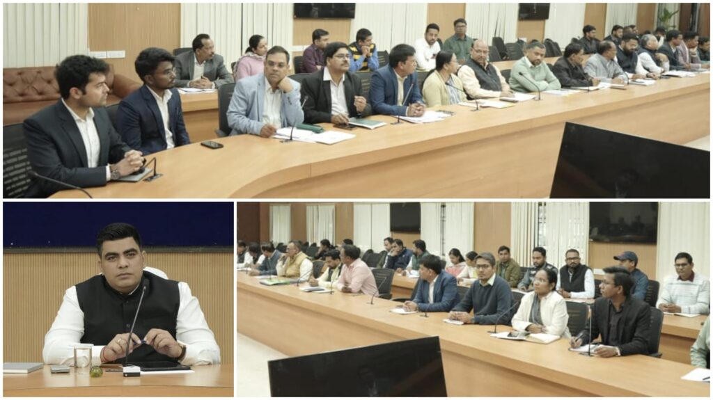 Collector Kunal Dudawat : कोरबा में नवपदस्थ कलेक्टर ने की परिचयात्मक बैठक…! पारदर्शिता, टीम वर्क और योजनाओं का पूर्ण क्रियान्वयन के प्राथमिकता जोर