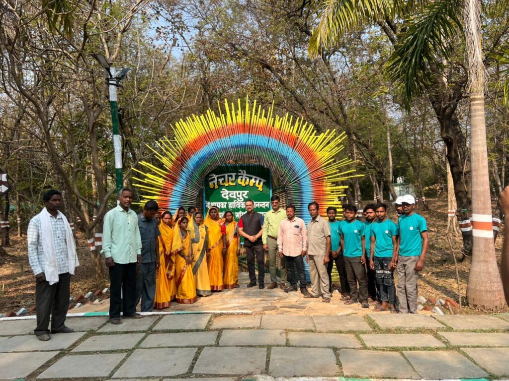 Eco – Tourism : बारनवापारा के पास देवपुर में शुरू हुआ नेचर कैंप मड हाउस…ईको-पर्यटन को मिलेगा बढ़ावा