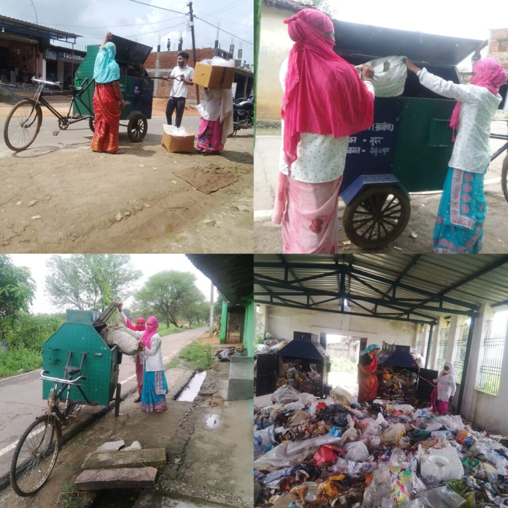 Korea District : समूह की चार स्वच्छता सखियों ने बदल दी ग्राम पंचायत की तस्वीर…ग्राम पंचायत बुड़ार में स्वच्छता की अलख जगाकर बनीं प्रेरणा स्रोत