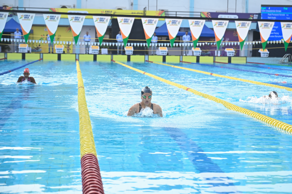 KITG 2026 : खेलो इंडिया जनजातीय खेलों में तैराकी स्पर्धा का शानदार आगाज…खेलो इंडिया जनजातीय खेलों से उभर रही नई प्रतिभाएं