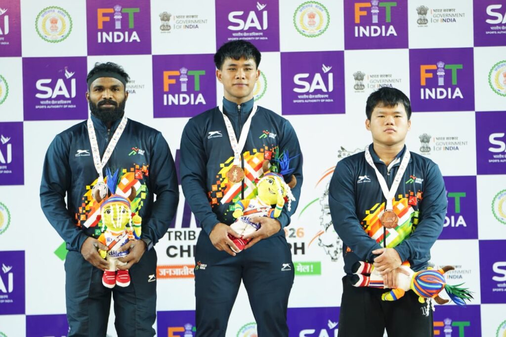 KITG 2026 : रायपुर में भारोत्तोलन स्पर्धा में रोमांच…खिलाड़ियों ने दिखाया अद्भुत दमखम