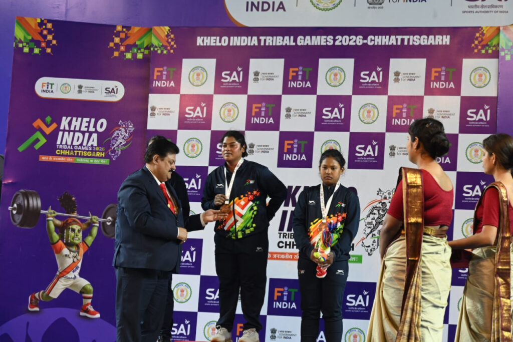 Khelo India Tribal Games 2026 में छत्तीसगढ़ की बेटी निकिता ने स्वर्ण पदक जीतकर रचा इतिहास और राज्य को दिलाई गौरवपूर्ण शुरुआत