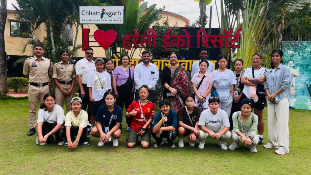 KITG 2026 के बीच छत्तीसगढ़ की संस्कृति और पर्यटन ने जीता खिलाड़ियों का दिल