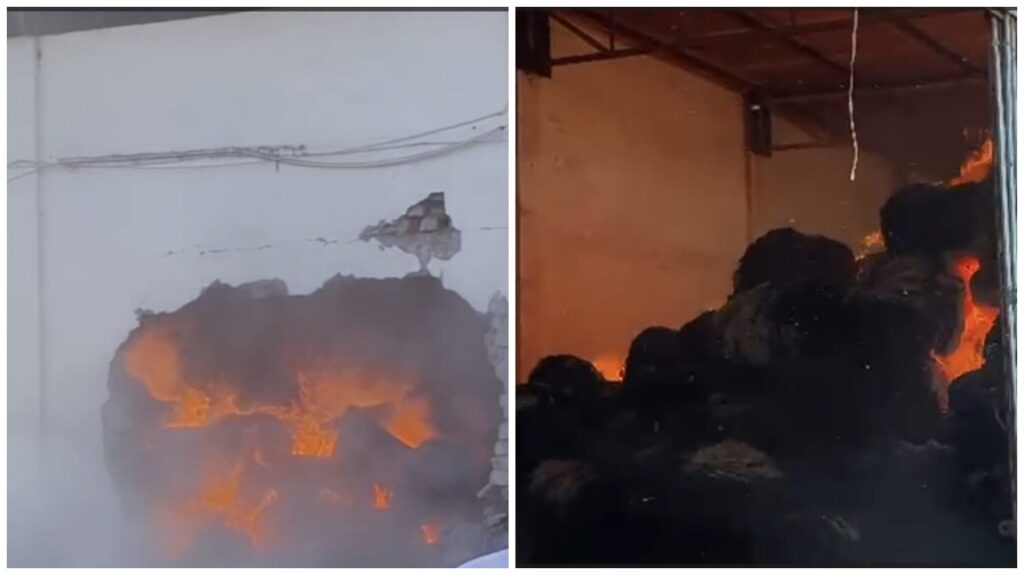 Rice Mill Fire : उतई में राइस मिल में भड़की आग…5 घंटे बाद मिला काबू…यह देखें VIDEO