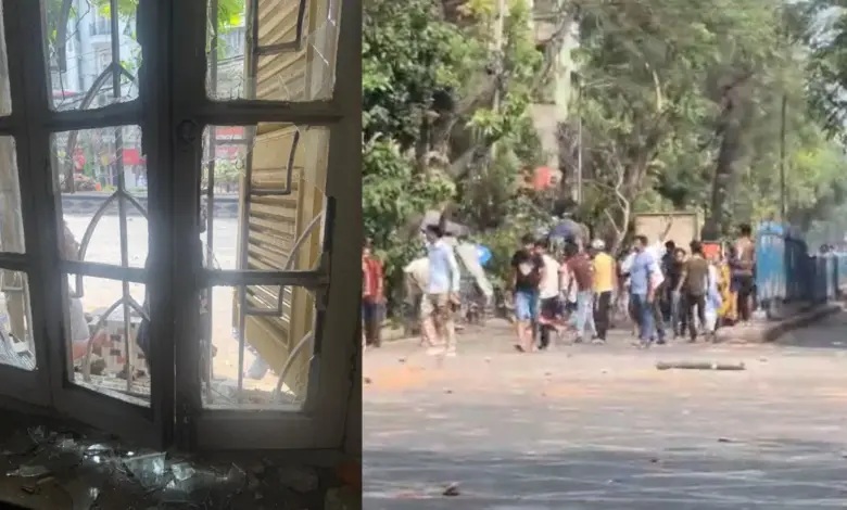 TMC vs BJP : मोदी की रैली से पहले कोलकाता में सियासी बवाल…! TMC-BJP कार्यकर्ताओं में झड़प