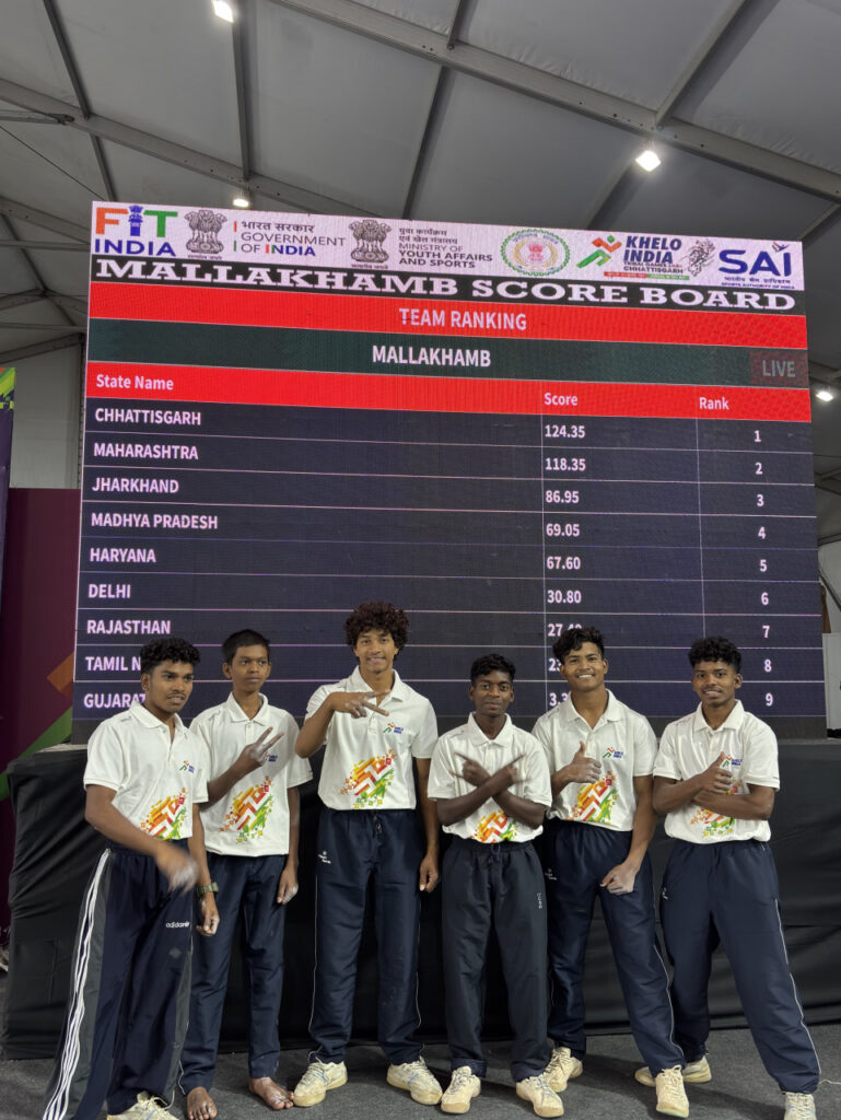 KITG 2026: Chhattisgarh's Spectacular Performance in Mallakhamb... Secures First Place