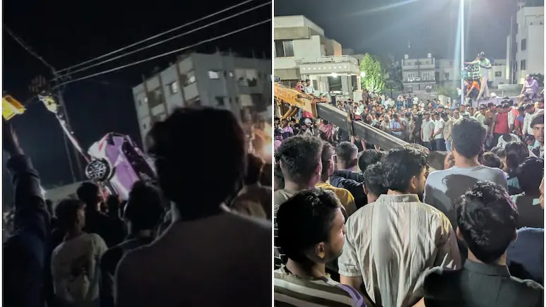 Tragic Accidentt : नासिक में दर्दनाक हादसा…! कुएं में गिरी कार…एक ही परिवार के 9 लोगों की मौत