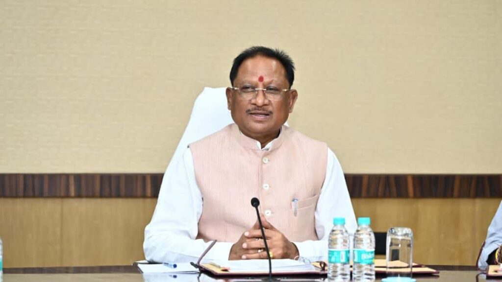 छत्तीसगढ़ कैबिनेट बैठक…मुख्यमंत्री विष्णुदेव साय की अध्यक्षता में कल अहम फैसलों की संभावना