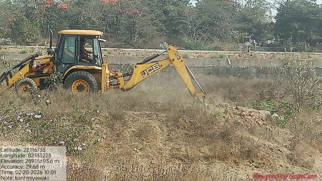 Arpa Riverbank पर हरियाली की नई क्रांति… बिलासपुर में मियावाकी जंगल से बदलेगा पर्यावरण… 15 हजार पौधों से बनेगा ग्रीन कॉरिडोर