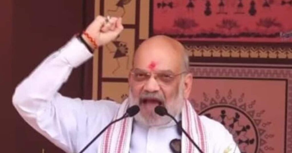अमित शाह ने बस्तर के नेतानार गांव में ‘वीर गुंडाधूर सेवा डेरा’ का किया उद्घाटन…ग्रामीणों को मिलेंगी कई सुविधाएं