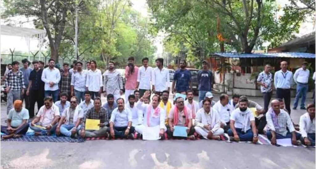 रायपुर में भीषण गर्मी के बीच बिजली संकट…कांग्रेस का विरोध तेज़