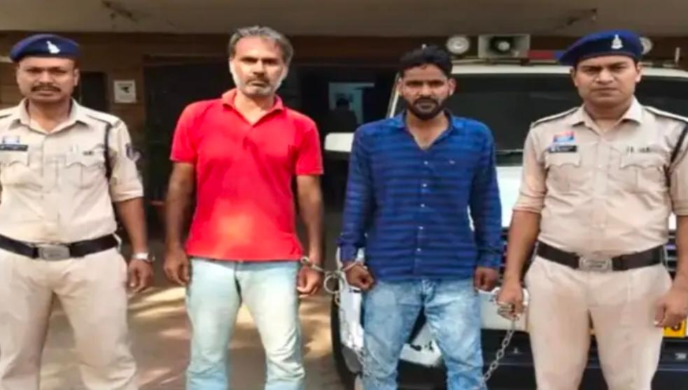 भाठागांव बस स्टैंड पर पुलिस की घेराबंदी…राजस्थान के दो गांजा तस्कर पकड़े गए